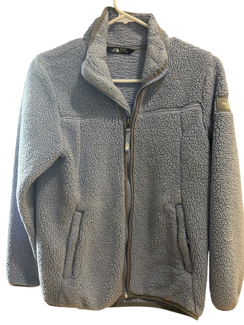 The North Face Sherpa Fleece Full-Zip Jacket size 14-16
